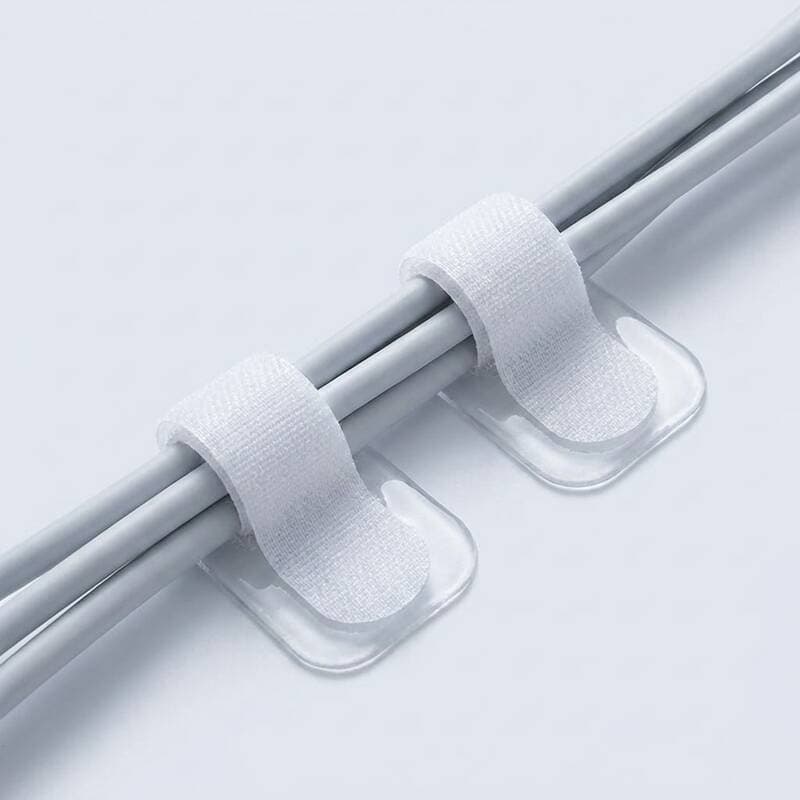3M Multi-Purpose Cable Velcro Ties White 20pcs