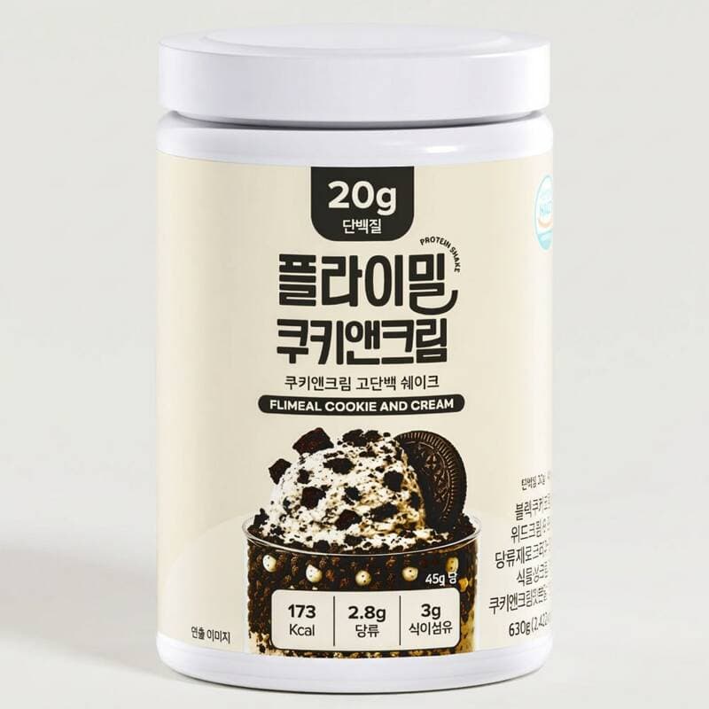 Peulraimil Protein Shake Cookies & Cream 630g