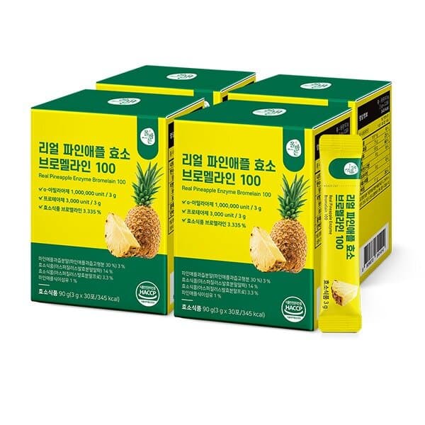 Olbareun Real Pineapple Enzyme Bromelain 100
