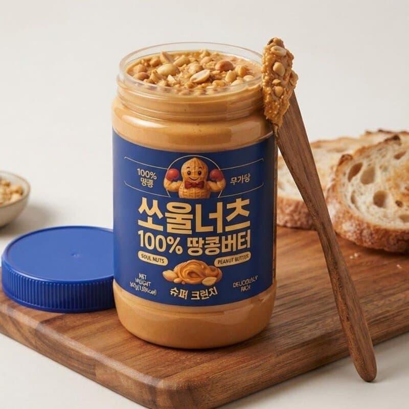 Soulnuts 100% Peanut Butter Super Crunch