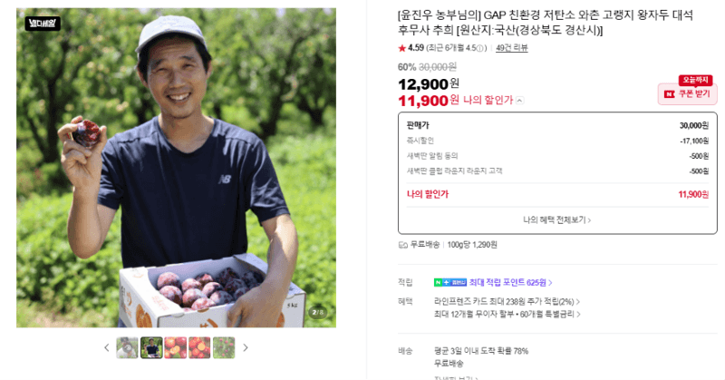 고랭지 왕자두 대석 후무사