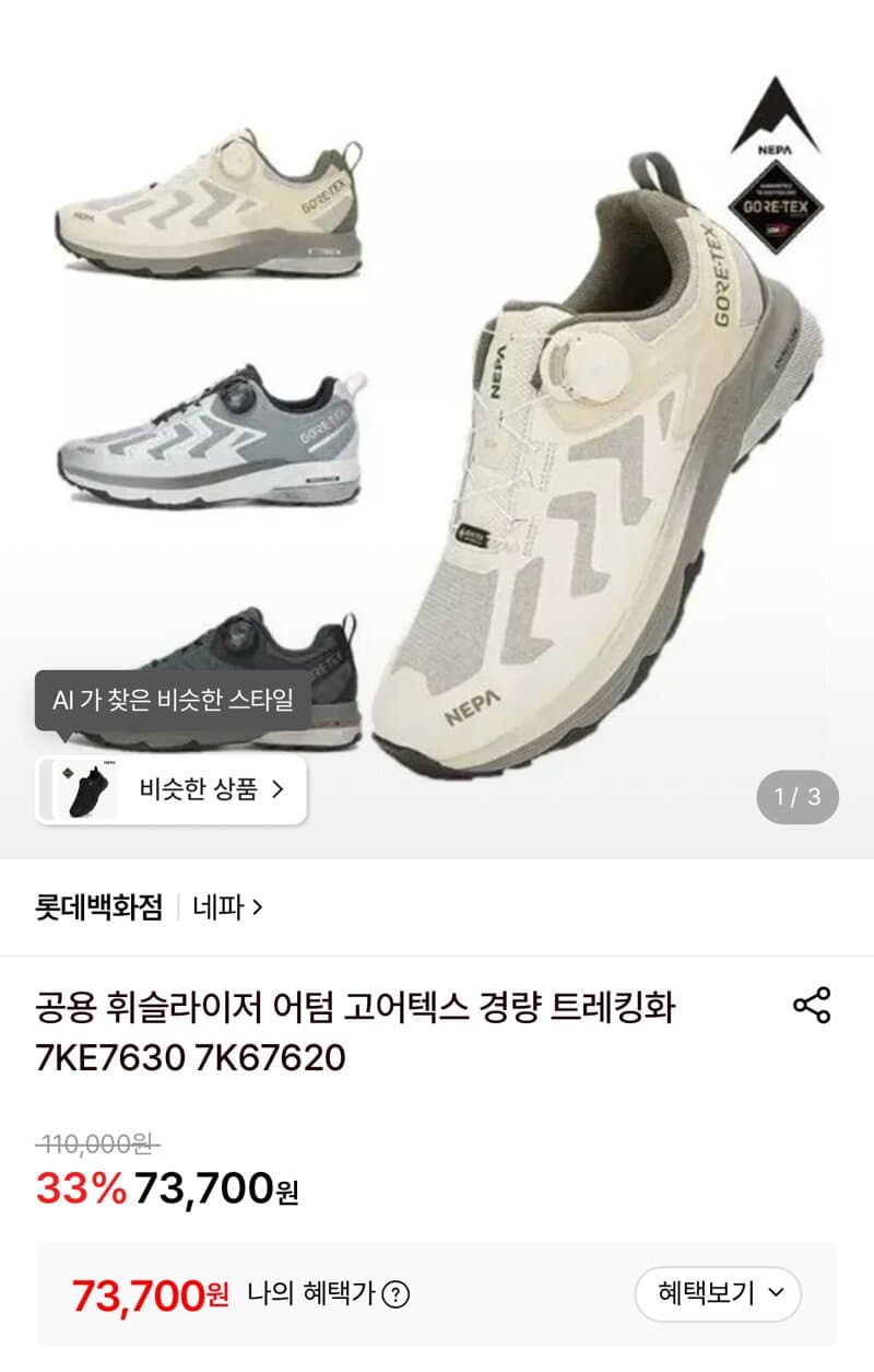 네파 휘슬라이저 어텀 GTX