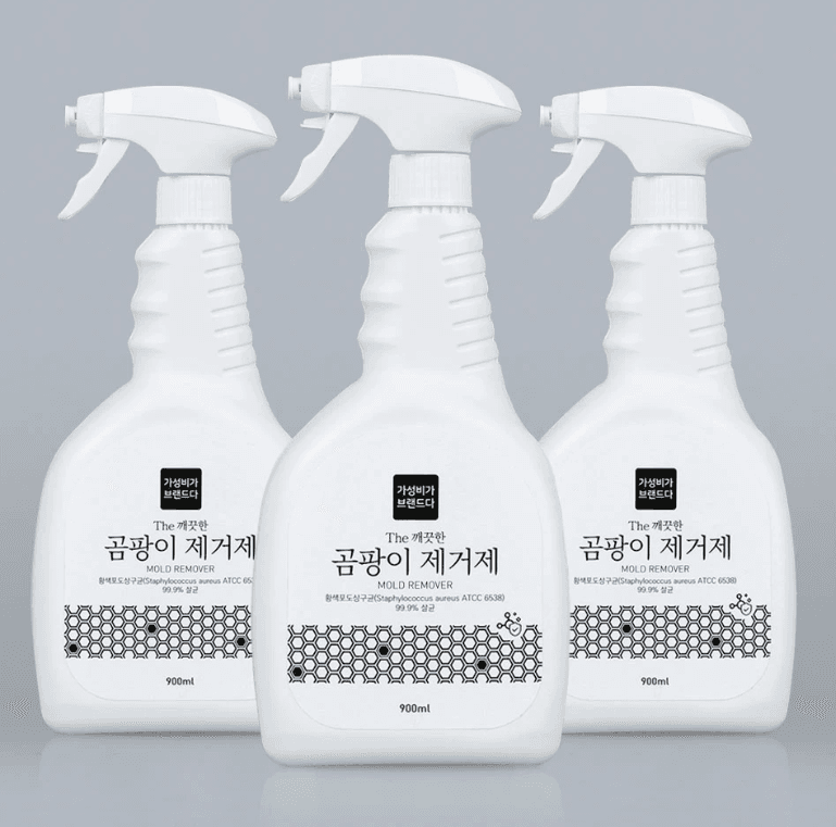 The 곰팡이 제거제 900ml 3개