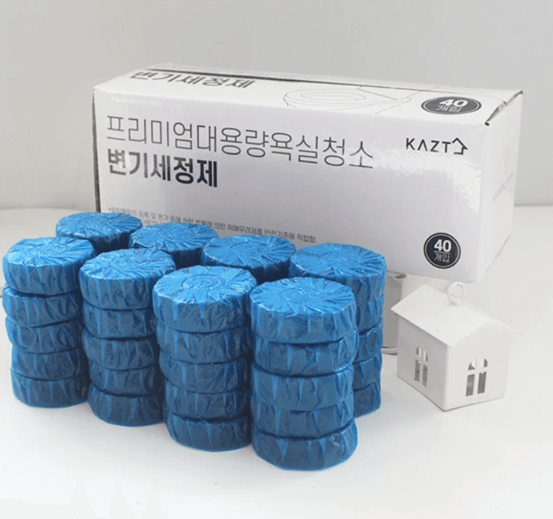 가쯔 변기세정제 50g 40개
