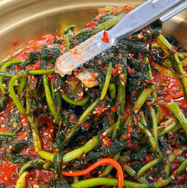 전라도 전통 여린 열무김치
