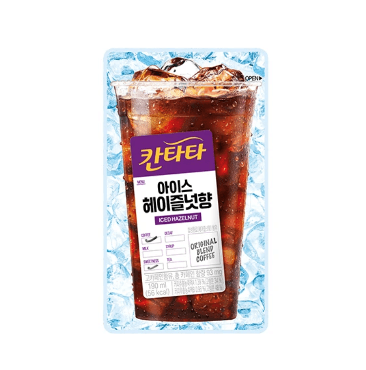 칸타타 아이스 헤이즐넛 20캔