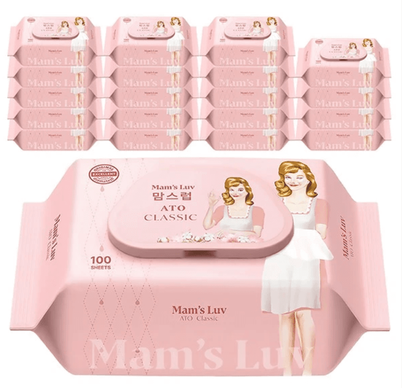 맘스럽 아토클래식 물티슈 20팩