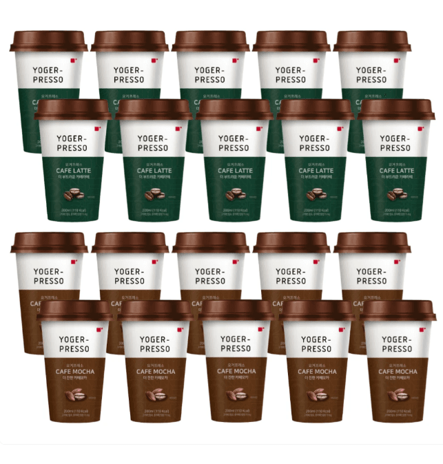 요거프레소 컵커피 200ml 20개