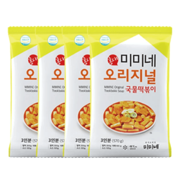 미미네 국물떡볶이 570g 4봉