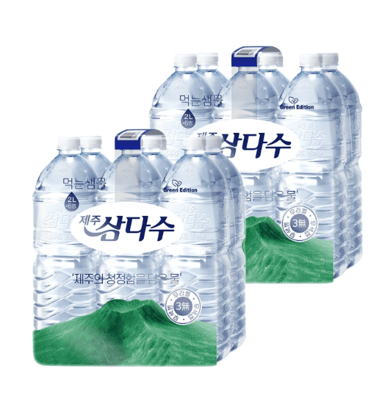 제주 삼다수 2L 18개