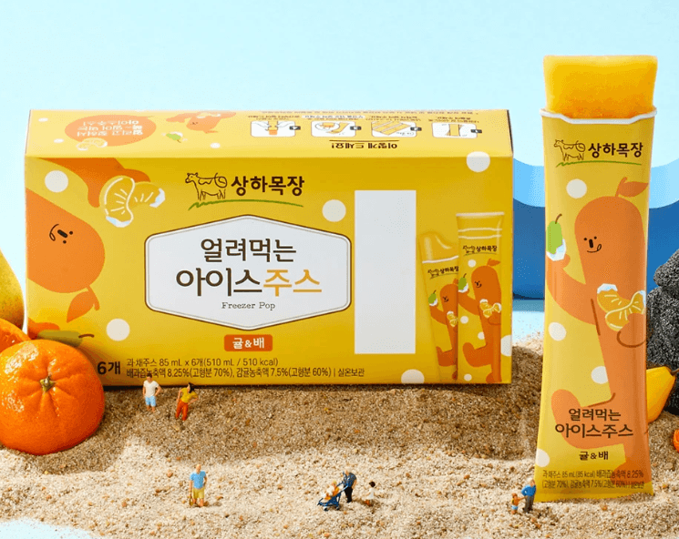 상하목장 아이스주스 귤배 24개