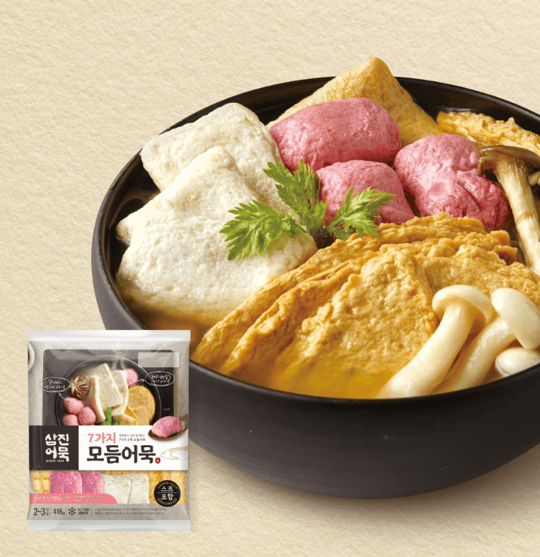 삼진 모듬어묵 416g 3개