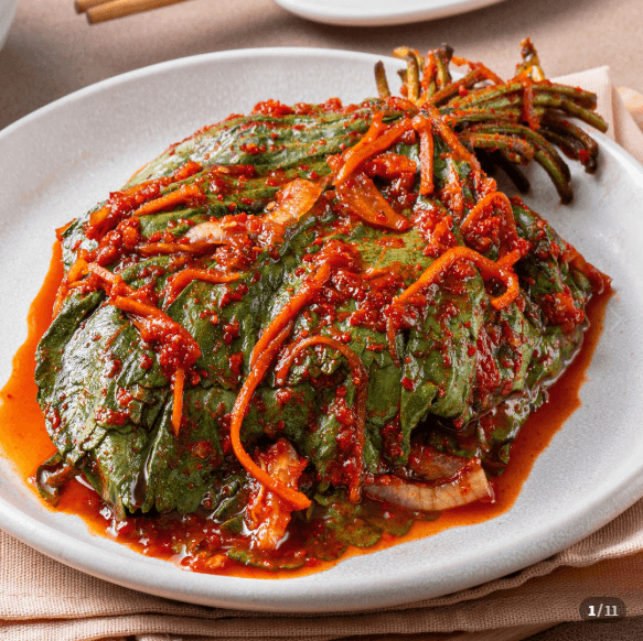 전라도식 깻잎김치 500g