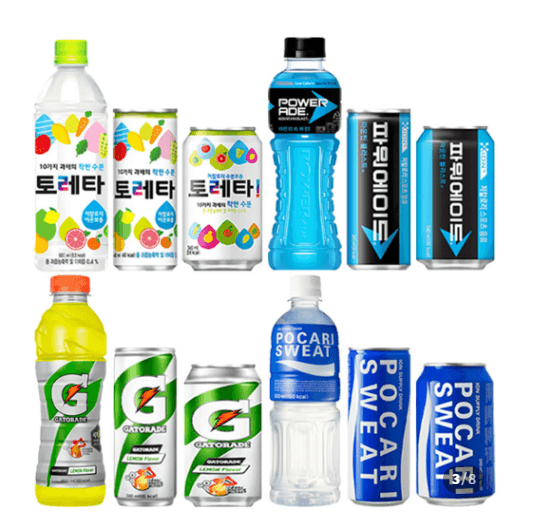 스포츠음료 240ml 20캔 세트