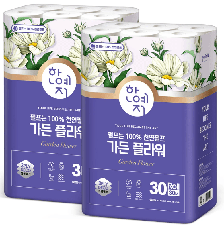 한예지 가든 플라워 60롤