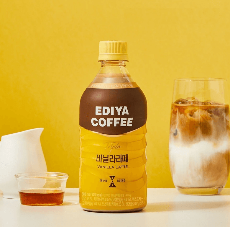 이디야 바닐라라떼 500ml