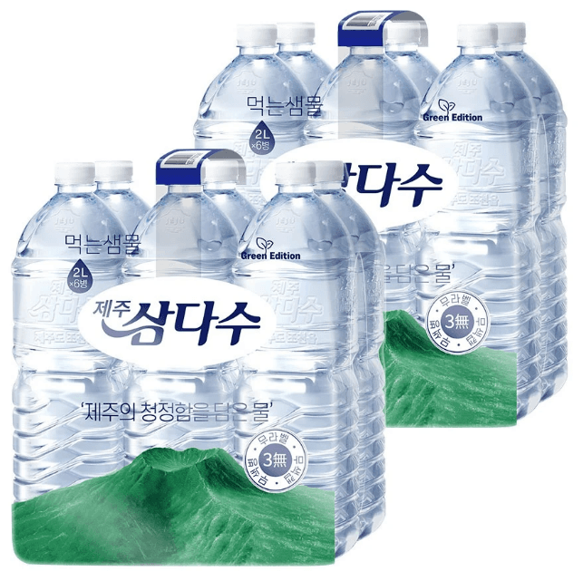 제주 삼다수 2L 12병