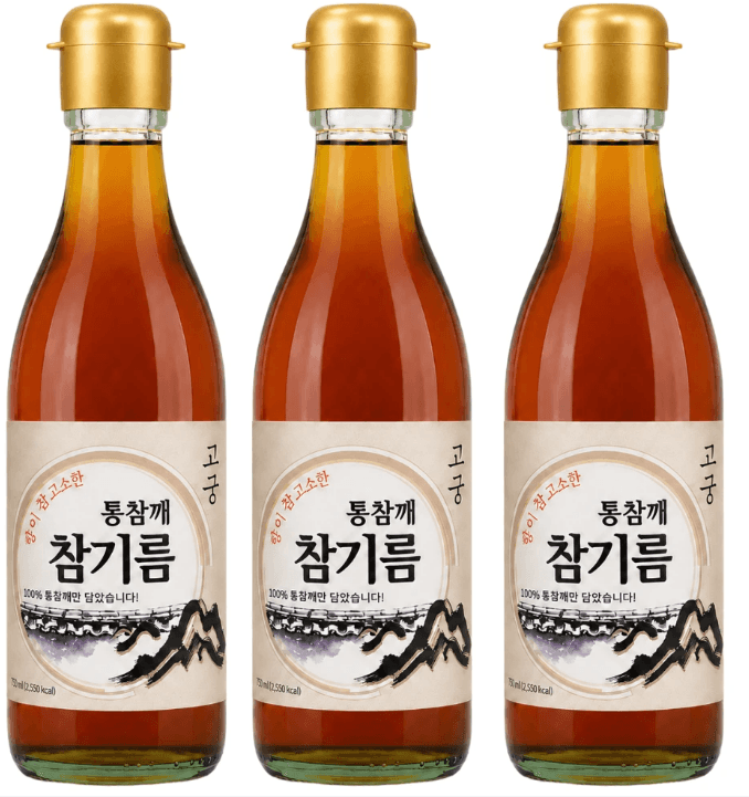 고궁 통참깨 참기름 3개