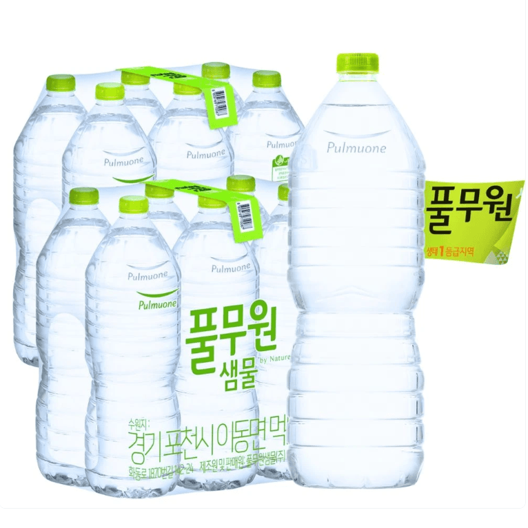 풀무원 샘물 2L 12개
