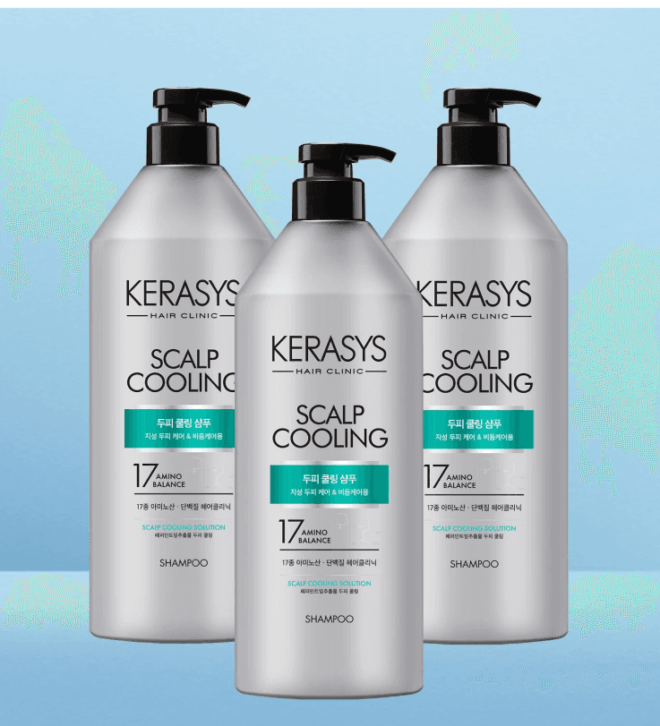 케라시스 두피 쿨링 단백질 샴푸 980ml