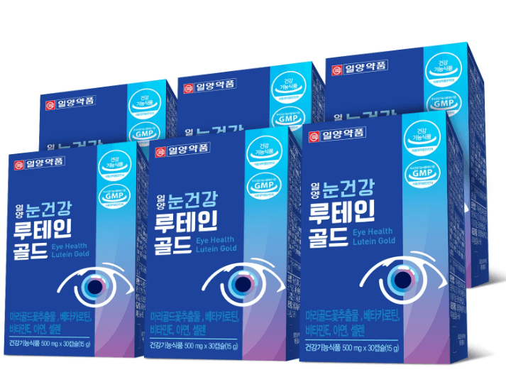 일양약품 루테인 골드 30캡슐 6박스