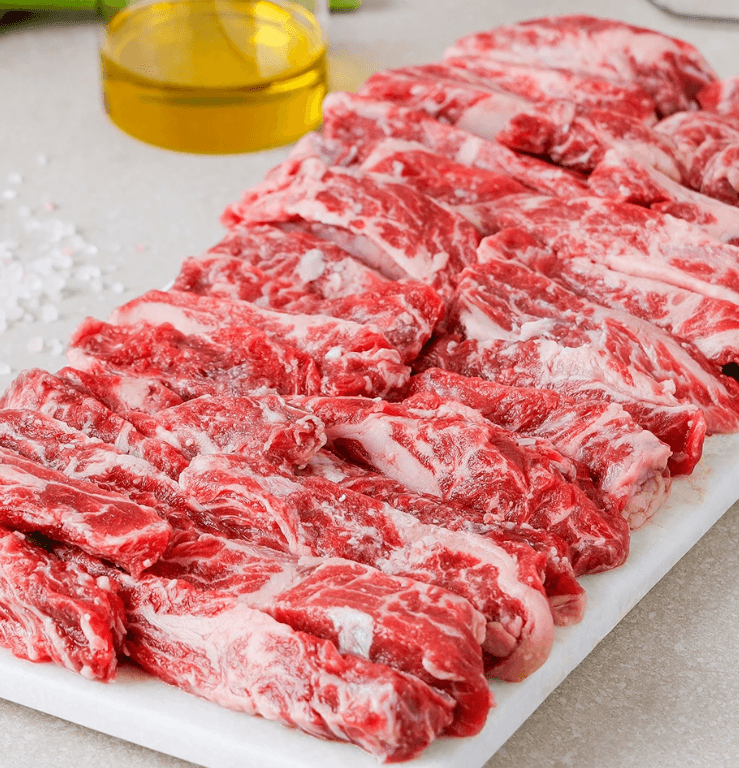 산지로드 소갈비살 1kg