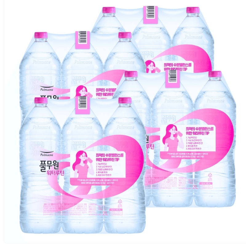풀무원 워터루틴 2L 24개