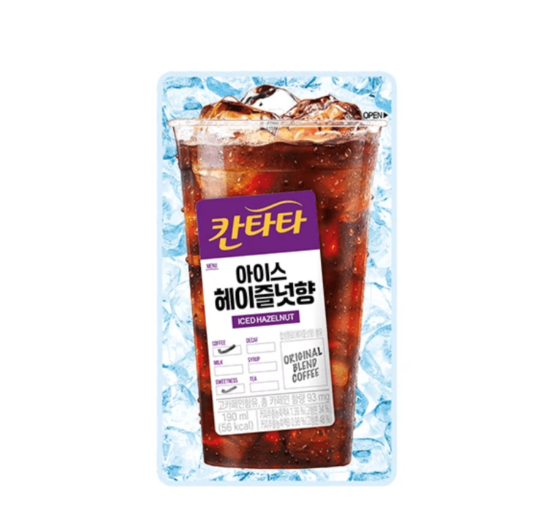 칸타타 아이스 헤이즐넛 20개