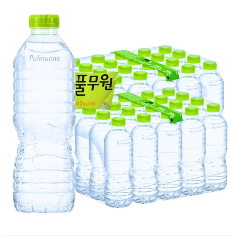 풀무원 샘물 무라벨 40개