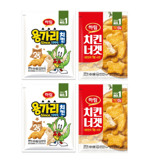 하림 용가리치킨+치킨너겟