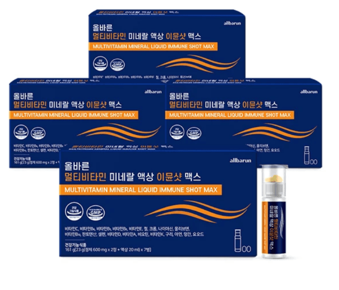 올바른 이뮨샷 맥스 4박스