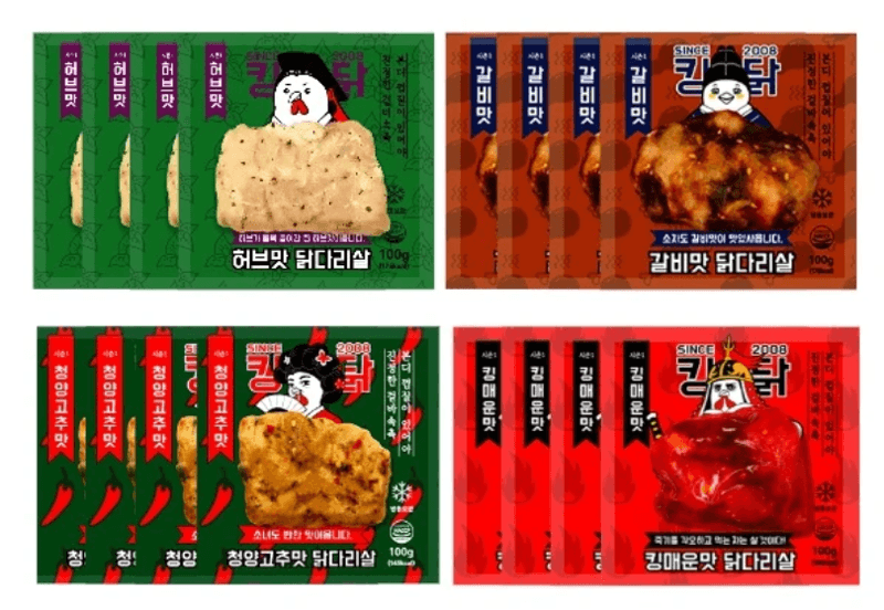 킹닭 닭다리살 16팩