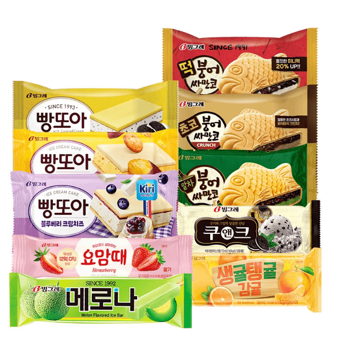 Binggrae Mixed Ice Cream 32-Pack