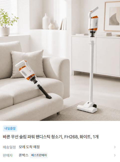 바른 슬림 파워 핸디스틱 FH268