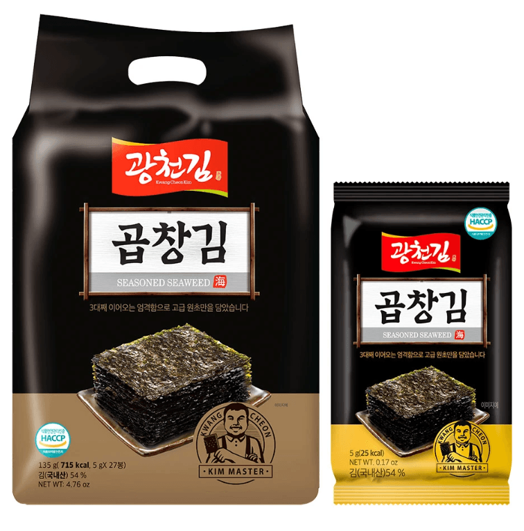 광천 곱창김 도시락김 27개