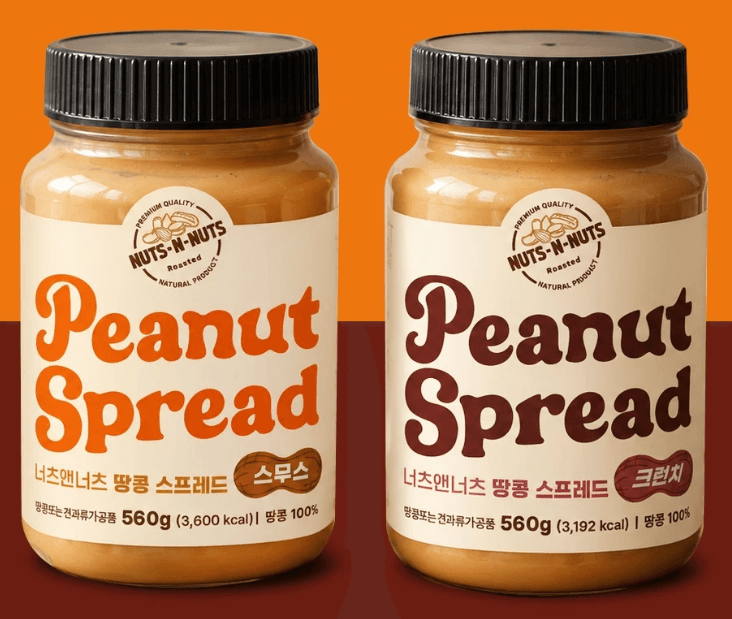 너츠앤너츠 땅콩버터 560g 2종