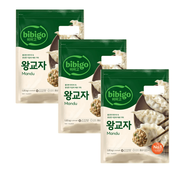 비비고 왕교자 1.05kg 3개