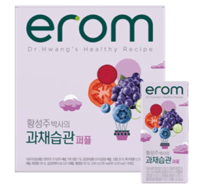 황성주박사 과채습관 퍼플 190ml 16개