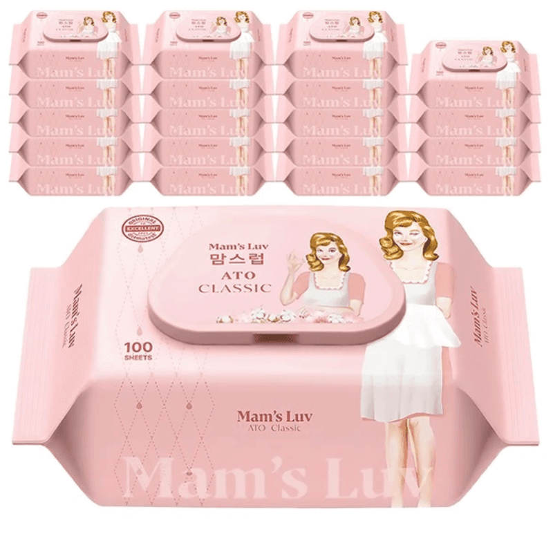 맘스럽 아토클래식 물티슈 20팩