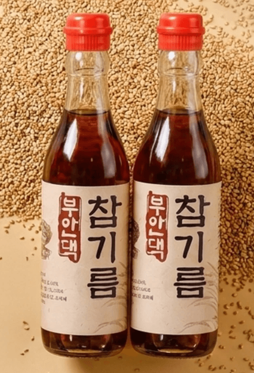부안댁 진한 참기름 350ml 2개
