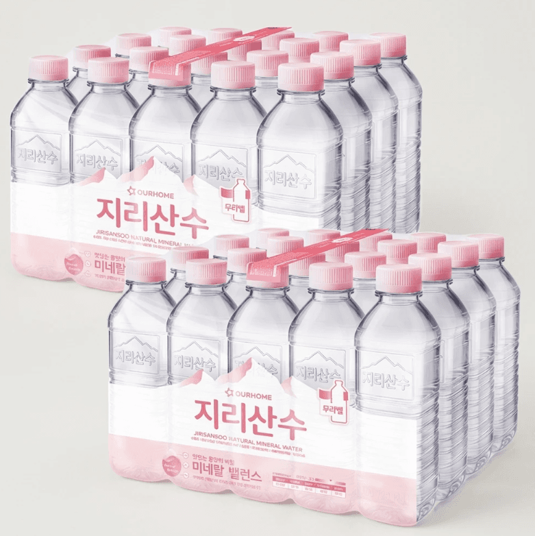 아워홈 지리산수 500ml 40개
