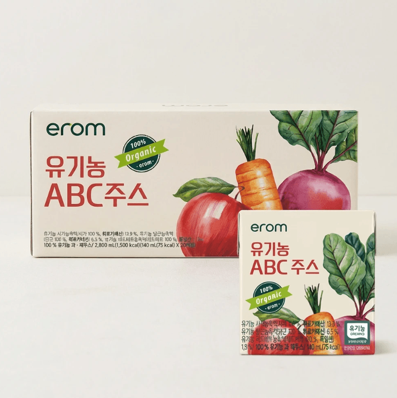 이롬 유기농 ABC주스 140ml
