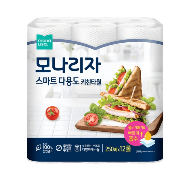 키친타올 250매 12롤