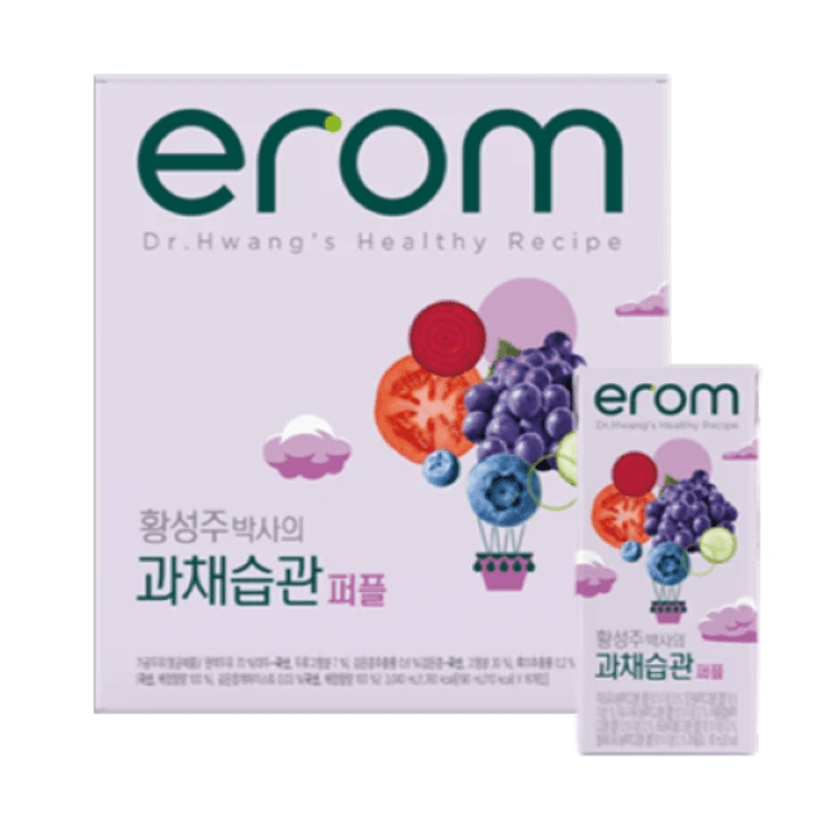 황성주박사 과채습관 퍼플 190ml 16개