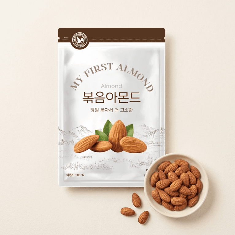 볶음 아몬드 500g 2봉