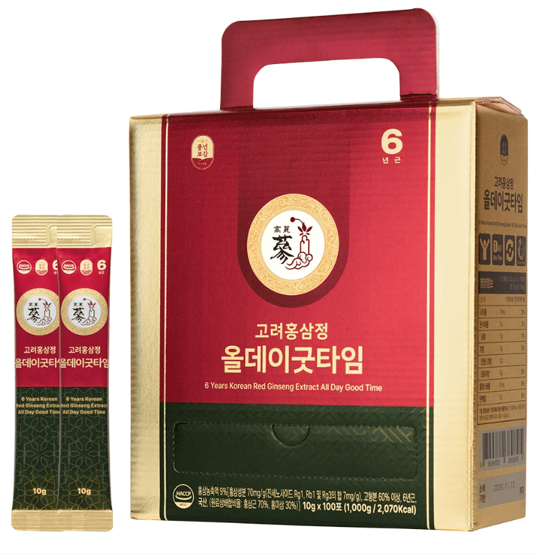 고려홍삼정 올데이굿타임 100포