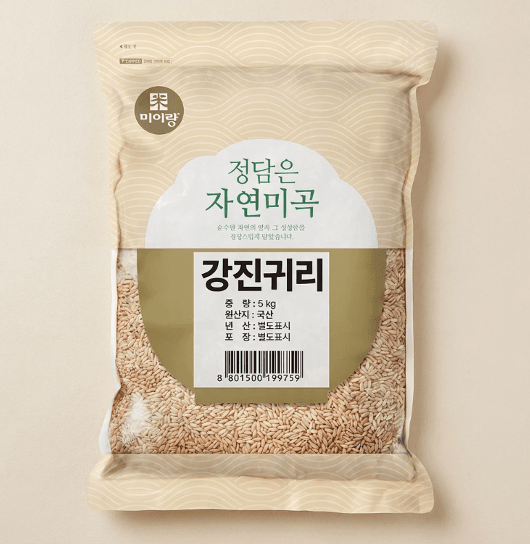 정담은 강진 귀리쌀 5kg