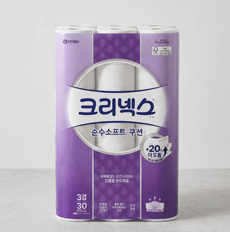 크리넥스 3겹 25m 60롤