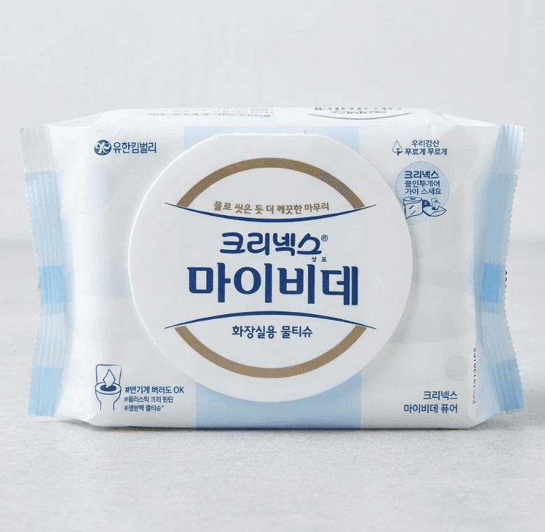 마이비데 화장실용 물티슈 50매 12팩