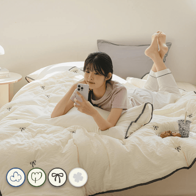 바자르 냉감 시즈닝 소프트 차렵이불
